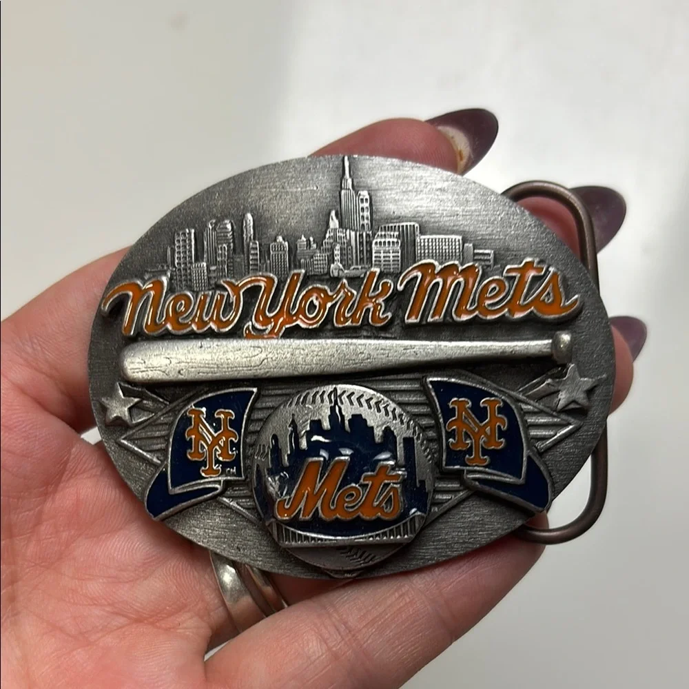 New York Mets Siskiyou‎ 1990 Belt Buckle